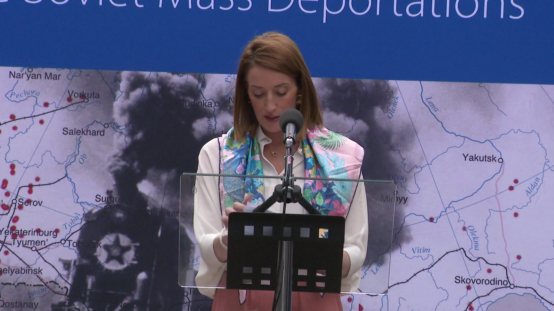 Commemoration of the Victims of the Soviet Mass Deportations with the participation of Roberta METSOLA, EP President: extracts